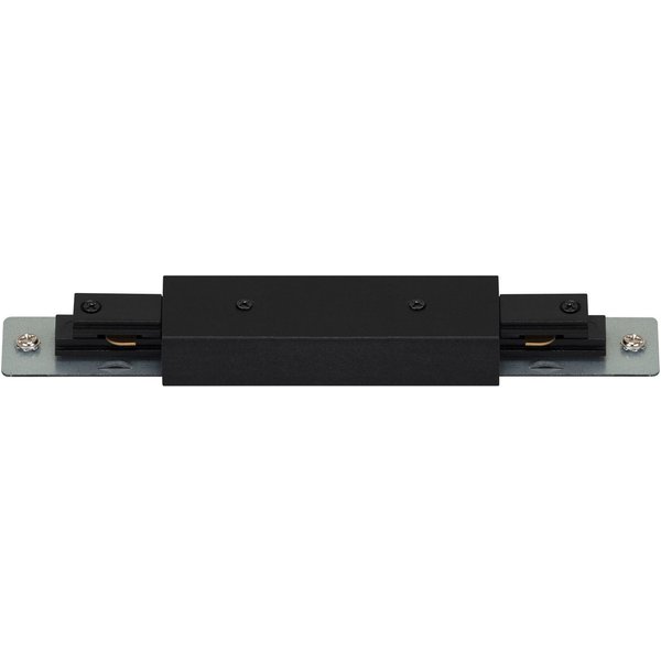 Briloner Leuchten Schienensystem-Einspeiser RAIL, 20,5 cm, (1-tlg), Einspeisung 20,3 cm Schwarz Schienensystem Rail Wohnzimmer Büro Küche