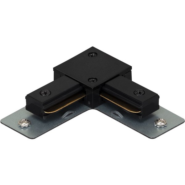 Briloner Leuchten Schienensystem-Verbinder RAIL, 8,6 cm, (1-tlg), Eckverbinder 86 mm Schwarz Schienensystem Rail Wohnzimmer Büro Küche