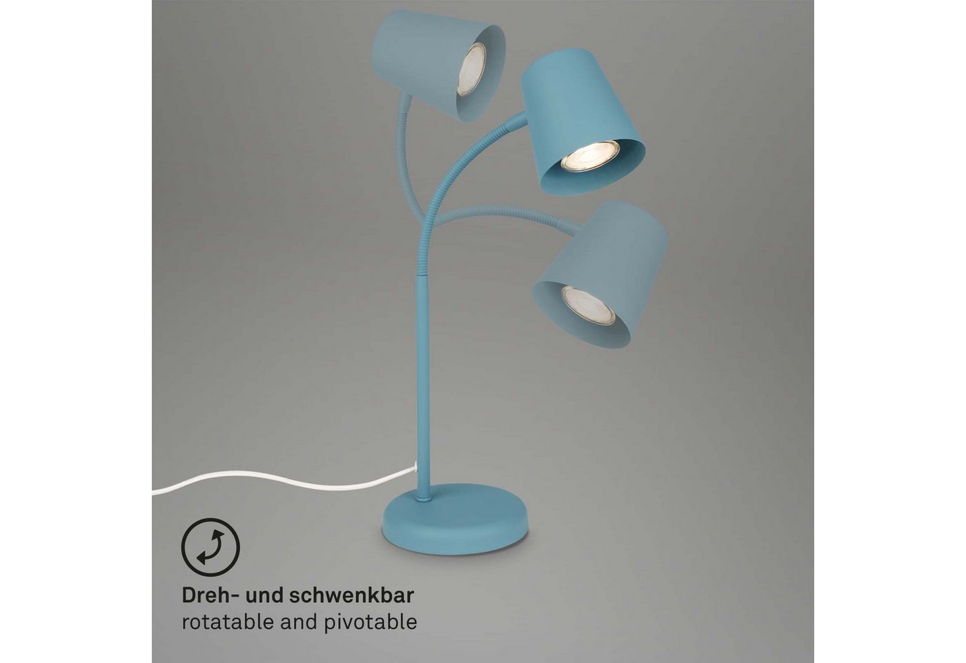 Briloner Leuchten Tischleuchte Tischleuchte SKRIVA – Bild 4 von 5