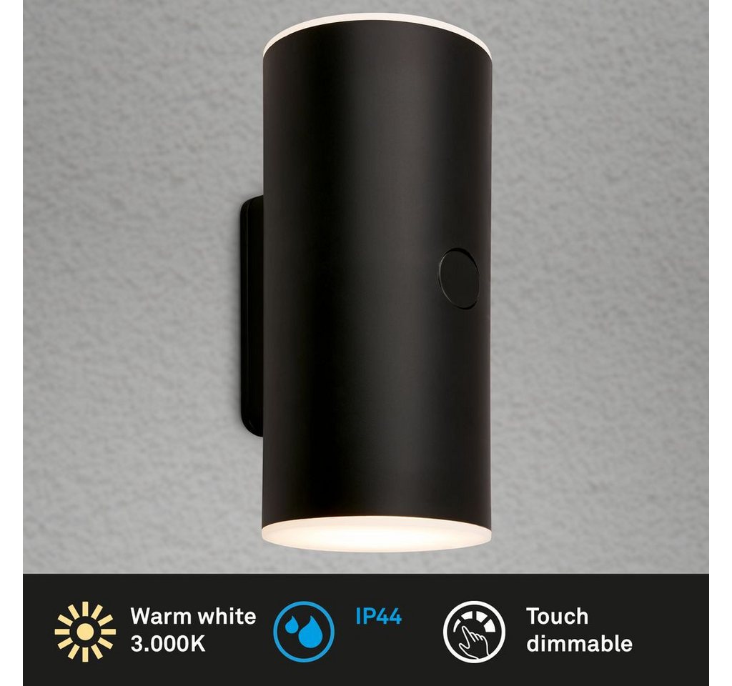 Briloner Leuchten Wandleuchte 3786015, Dimmfunktion, LED fest integriert, 2700K - Extra-Warmweiß – Bild 3 von 5