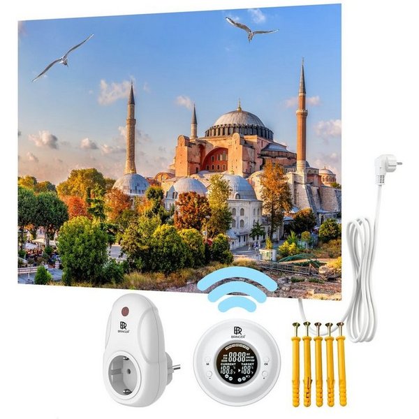Bringer Infrarotheizung Bildheizung, Rahmenlose Bild Infrarotheizung, Motiv: Istanbul, Türkei