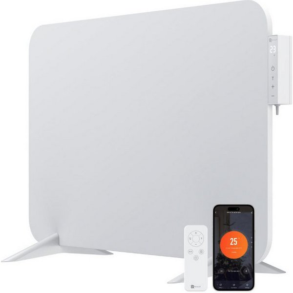 Bringer Infrarotheizung, 450 Watt Elektroheizung, mit Smart Thermostat, WiFI & App, bis 10m²