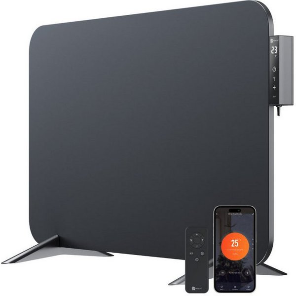 Bringer Infrarotheizung, 450 Watt Elektroheizung, mit Smart Thermostat, WiFI & App, bis 10m²