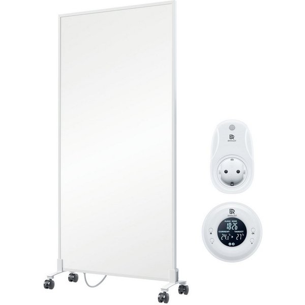 Bringer Infrarotheizung Standgerät, 300-1200 Watt, inkl. Standfüße, 5 Jahre Garantie, TÜV