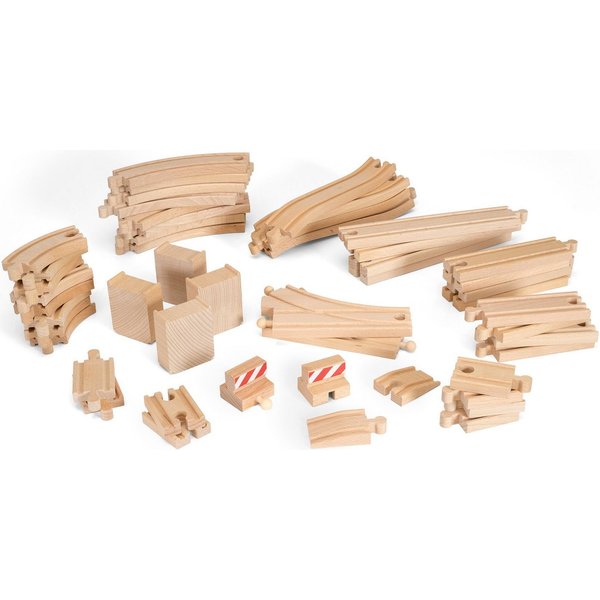 BRIO® Gleise-Set Holzschienenset, WORLD Großes Schienensortiment