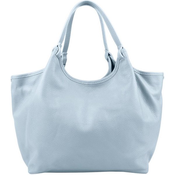 BRISE TASCHE Shopper Geräumiger Echtleder-Shopper mit Schulterriemen und 3 Fächern, Echtleder, Reißverschlussfächer, abnehmbarer Schulterriemen