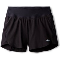 BROOKS Damen Shorts Chaser 5" Short 2.0, Größe L in Schwarz