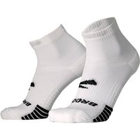 BROOKS Herren Socken Ghost Lite Quarter 2-Pack, Größe XL in Weiß