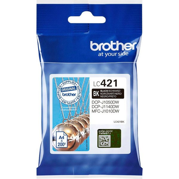 Brother LC-421BK Tintenpatrone (1-tlg)