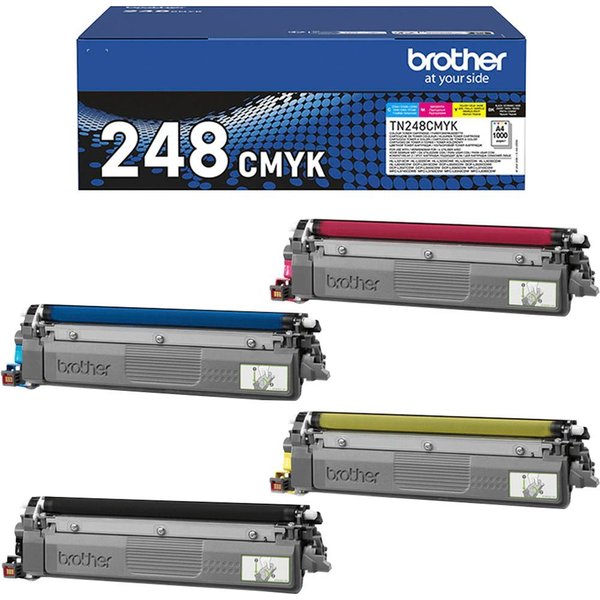 Brother Tonerpatrone TN-248VAL, (Packung, 4-St)