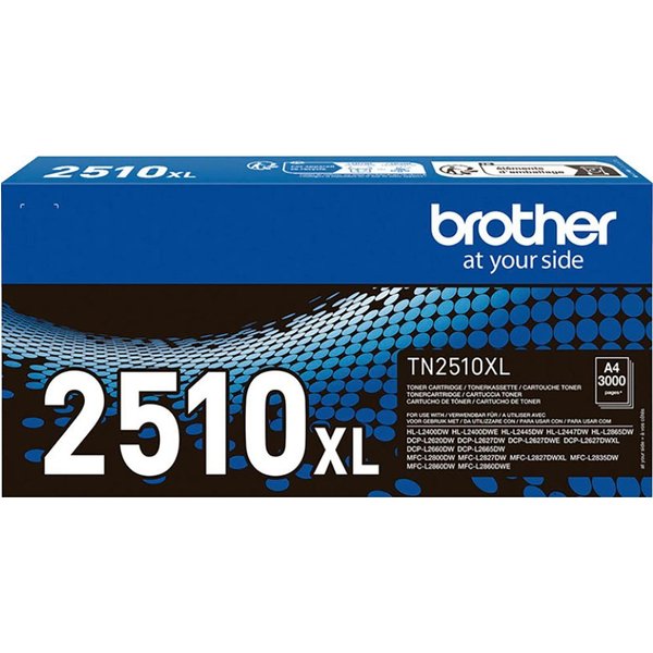 Brother Tonerpatrone TN-2510XL, (Packung)