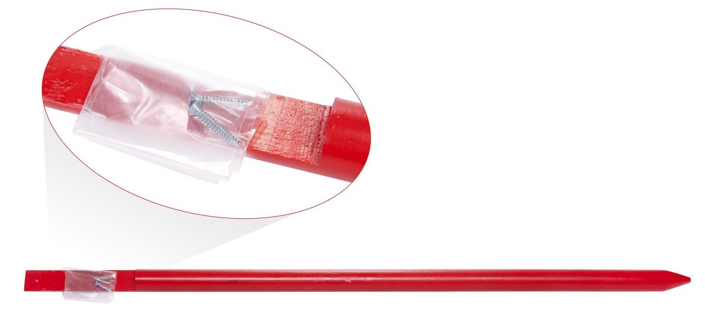 BRUBAKER Gartenstecker 100 cm großer Holz Storch mit Junge (1-St., Geburtsgeschenk Babystorch) Klapperstorch zum Stecken für Innen und Außen – Bild 5 von 5