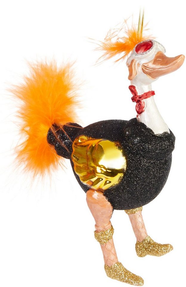 BRUBAKER Weihnachtsbaumkugel Lustige Weihnachtskugel aus Glas - Handbemalt und Mundgeblasen Figuren (1 St), Christbaumschmuck Weihnachtsdeko Anhänger - Deko – Bild 2 von 5