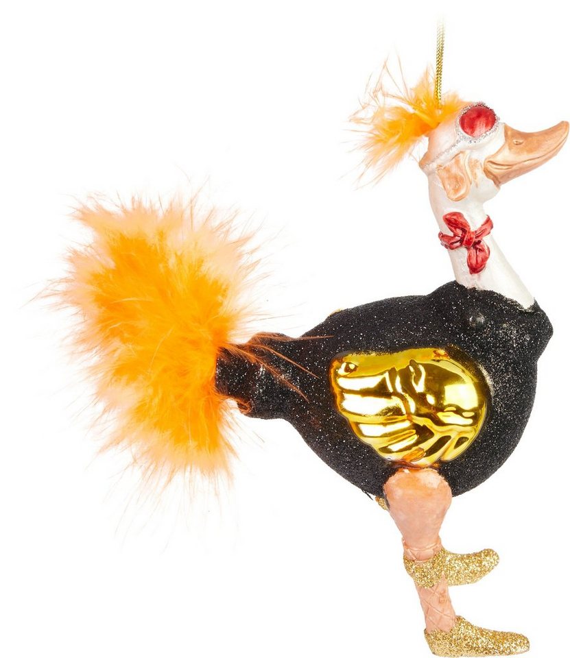 BRUBAKER Weihnachtsbaumkugel Lustige Weihnachtskugel aus Glas - Handbemalt und Mundgeblasen Figuren (1 St), Christbaumschmuck Weihnachtsdeko Anhänger - Deko – Bild 5 von 5