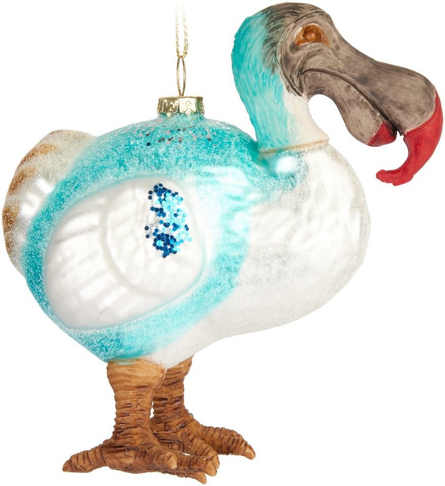 BRUBAKER Weihnachtsbaumkugel Lustige Weihnachtskugel aus Glas - Handbemalt und Mundgeblasen Figuren (1 St), Christbaumschmuck Weihnachtsdeko Anhänger - Deko – Bild 5 von 5
