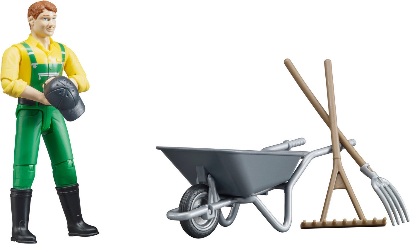 Bruder® Spielfigur bworld Landwirt (62610), Made in Europe – Bild 4 von 5