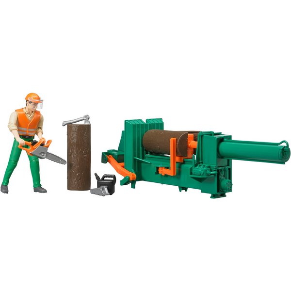 Bruder® Spielwelt bworld, Forstwirtschaftset (62650), Made in Europe