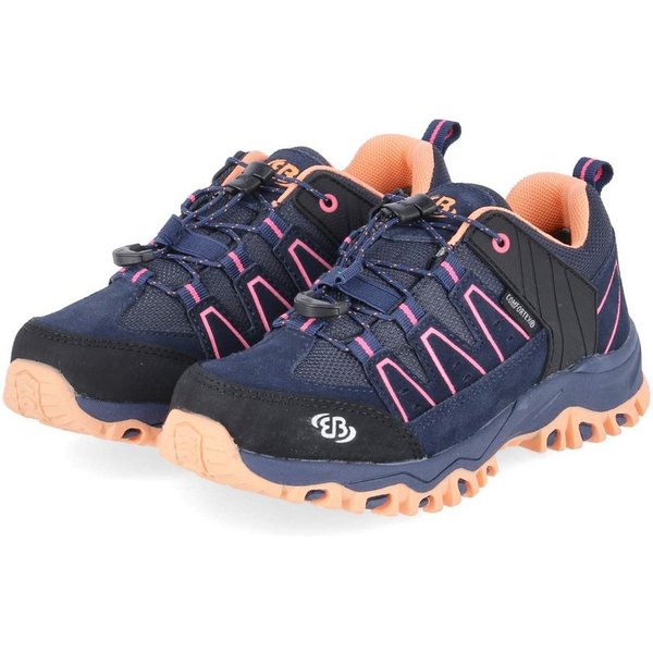BRÜTTING Brütting Sneaker Low 421192 Jungen Leder & Textil blue Trekkingschuh