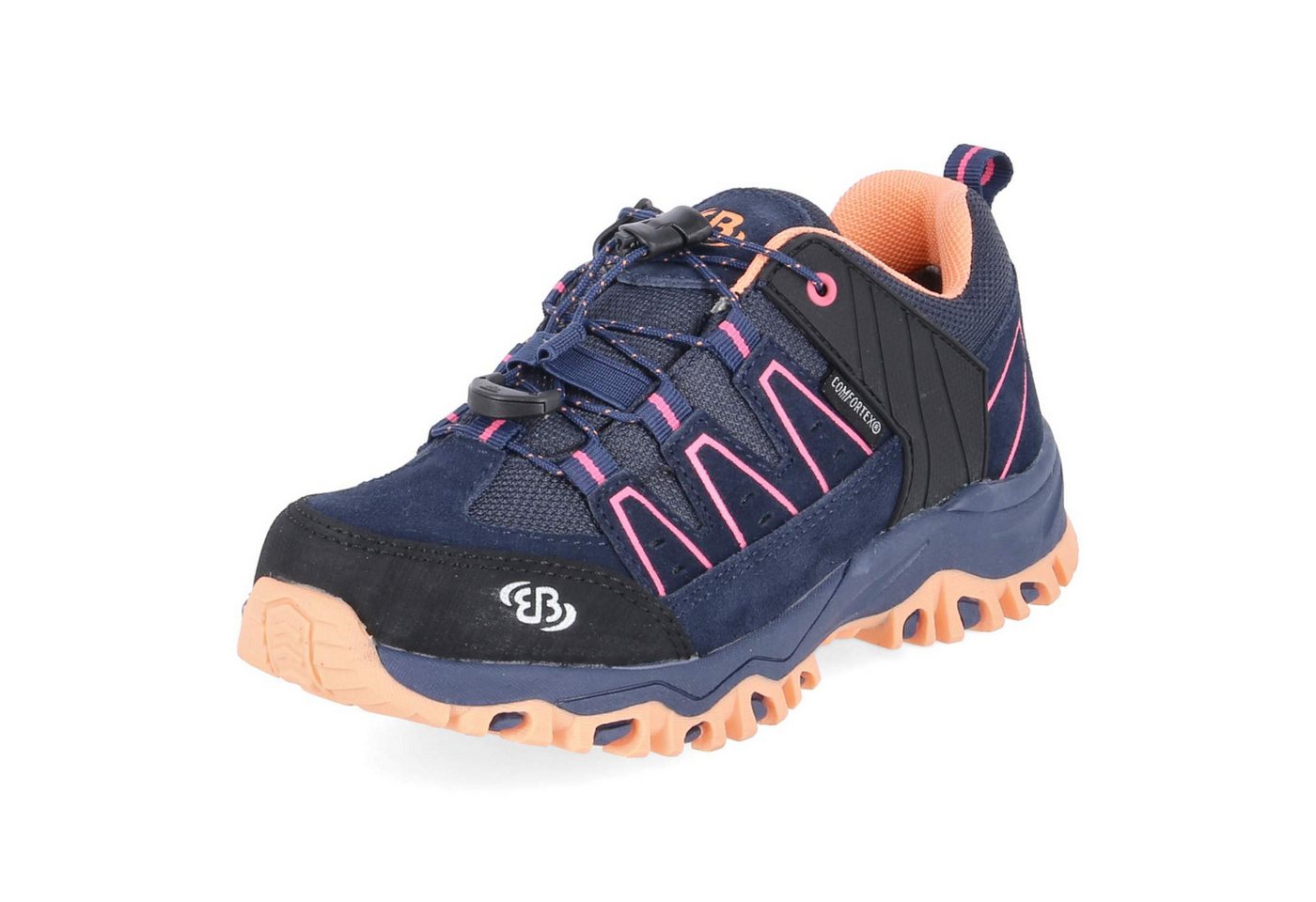 BRÜTTING Brütting Sneaker Low 421192 Jungen Leder & Textil blue Trekkingschuh – Bild 2 von 5