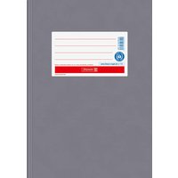BRUNNEN Heftumschlag aus Papier DIN A5, grau