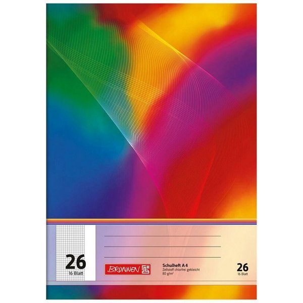 26, mehrfarbig, 16 Blatt
