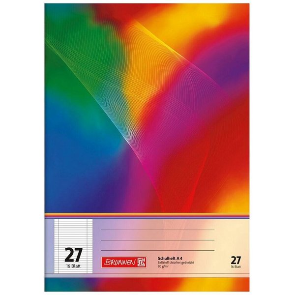 27, mehrfarbig, 16 Blatt