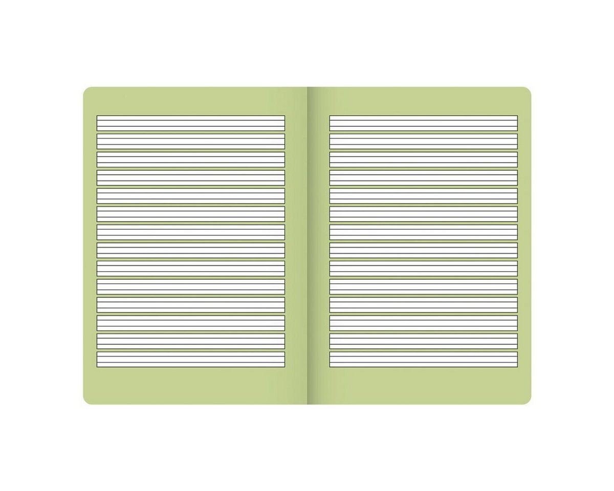 BRUNNEN Schulheft Vivendi, liniert (Lineatur 2), Inhalt / Klassenspiegel, ungelocht, 16 Blatt – Bild 2 von 2