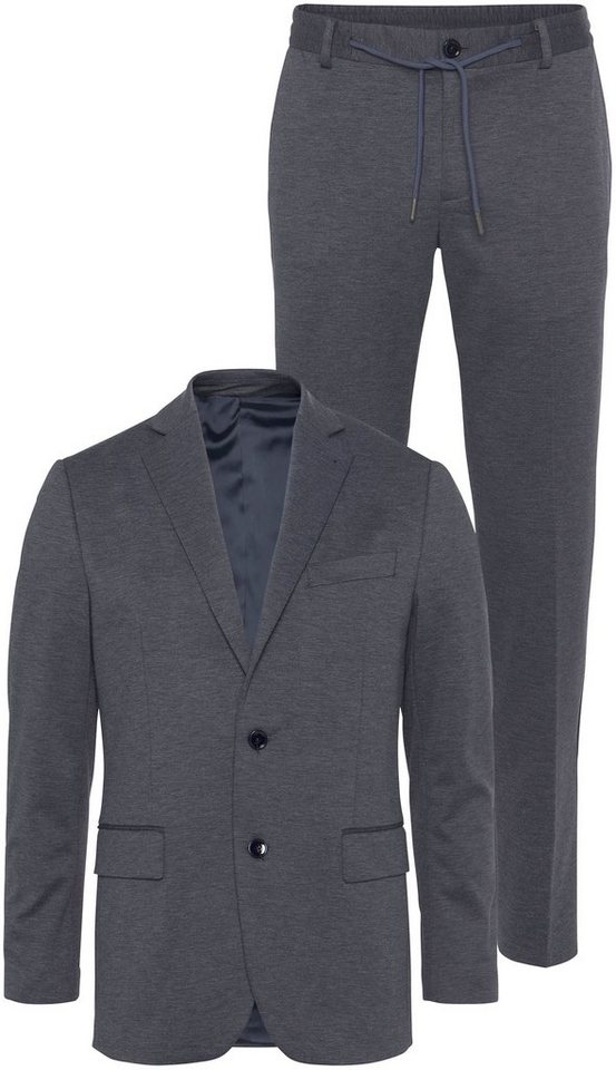 Bruno Banani Anzug Jersey (Set, 2-tlg., Sakko & Hose) elastische Qualität – Bild 5 von 5