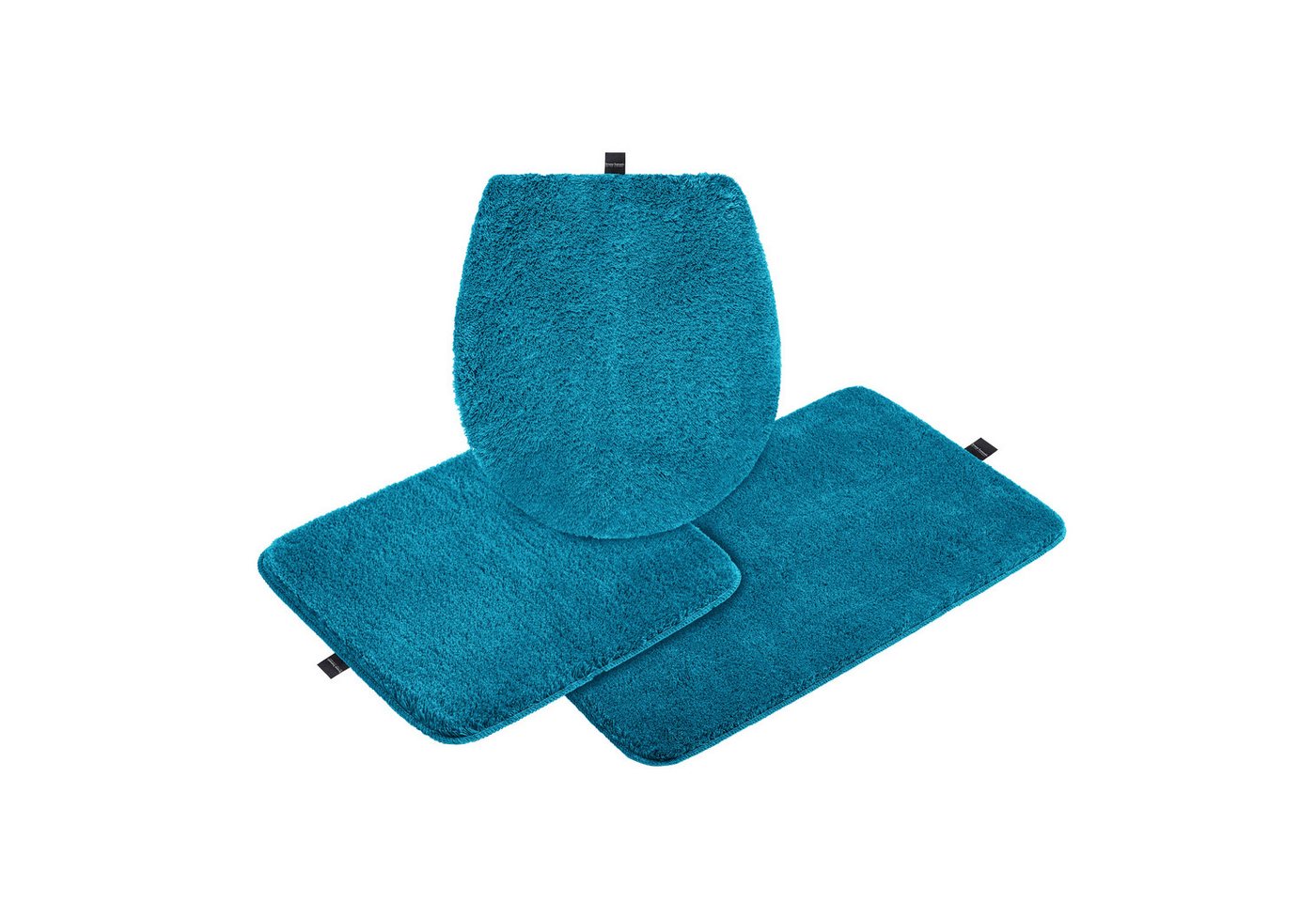 Bruno Banani Badematte Lana, Standard & Premium Qualität, 25 mm oder 30 mm Höhe, rutschhemmend beschichtet, schnell trocknend, strapazierfähig, fußbodenheizungs – Bild 2 von 5