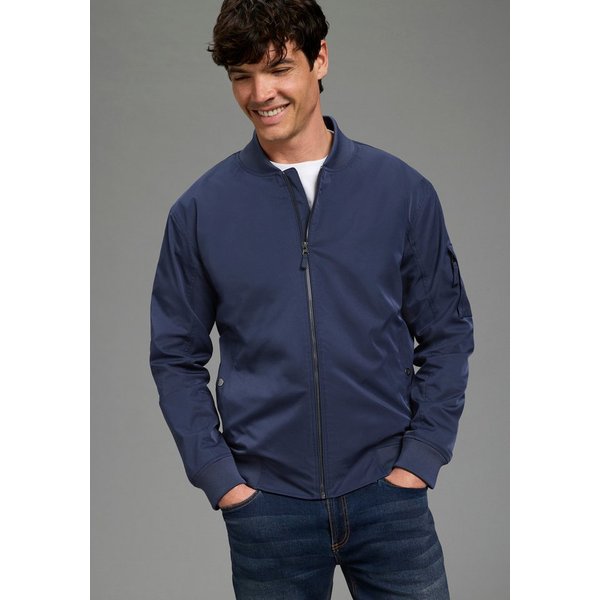 Bruno Banani Bomberjacke Blouson mit Stehkragen, leichte Übergangsjacke