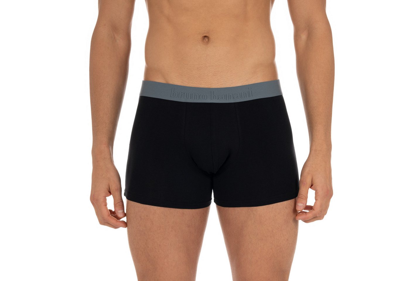 Bruno Banani Boxer Flowing (2er Pack) mit kontrastreichem Logobund – Bild 3 von 5