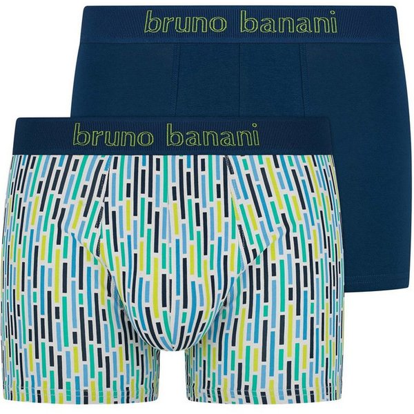 Bruno Banani Boxer Streaming (2er Pack) Baumwollmischung, elastisch
