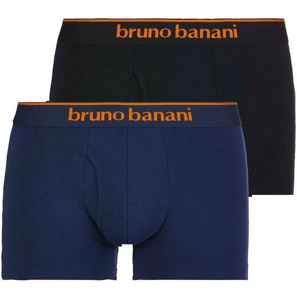 Bruno Banani Boxershorts Short 2Pack Quick Access (2er Pack) Kontrastfarbene Details