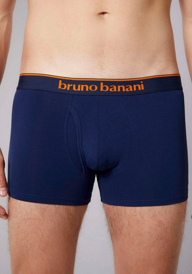 Bruno Banani Boxershorts Short 2Pack Quick Access (2er Pack) Kontrastfarbene Details – Bild 4 von 5
