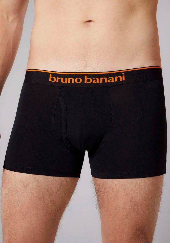 Bruno Banani Boxershorts Short 2Pack Quick Access (2er Pack) Kontrastfarbene Details – Bild 5 von 5