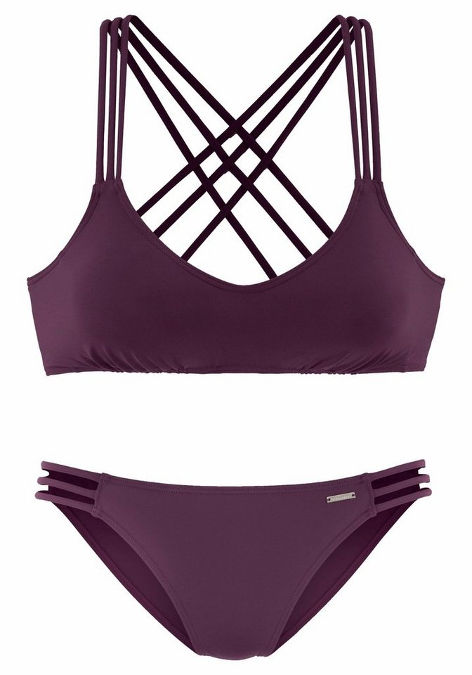Bruno Banani Bustier-Bikini mit Zierbändern – Bild 2 von 5
