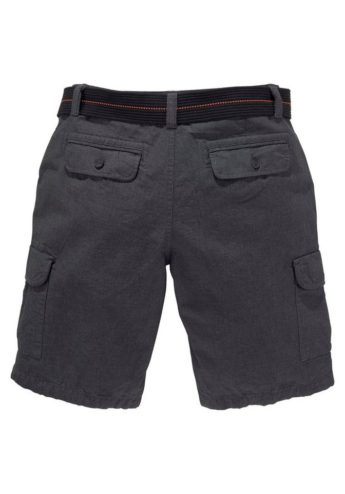 Bruno Banani Cargoshorts (Set, 2-tlg., mit abnehmbarem Gürtel) mit modischer Struktur – Bild 5 von 5