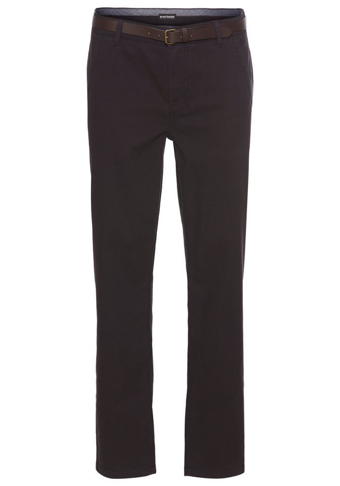 Bruno Banani Chinohose (Set, mit abnehmbarem Gürtel) – Bild 5 von 5