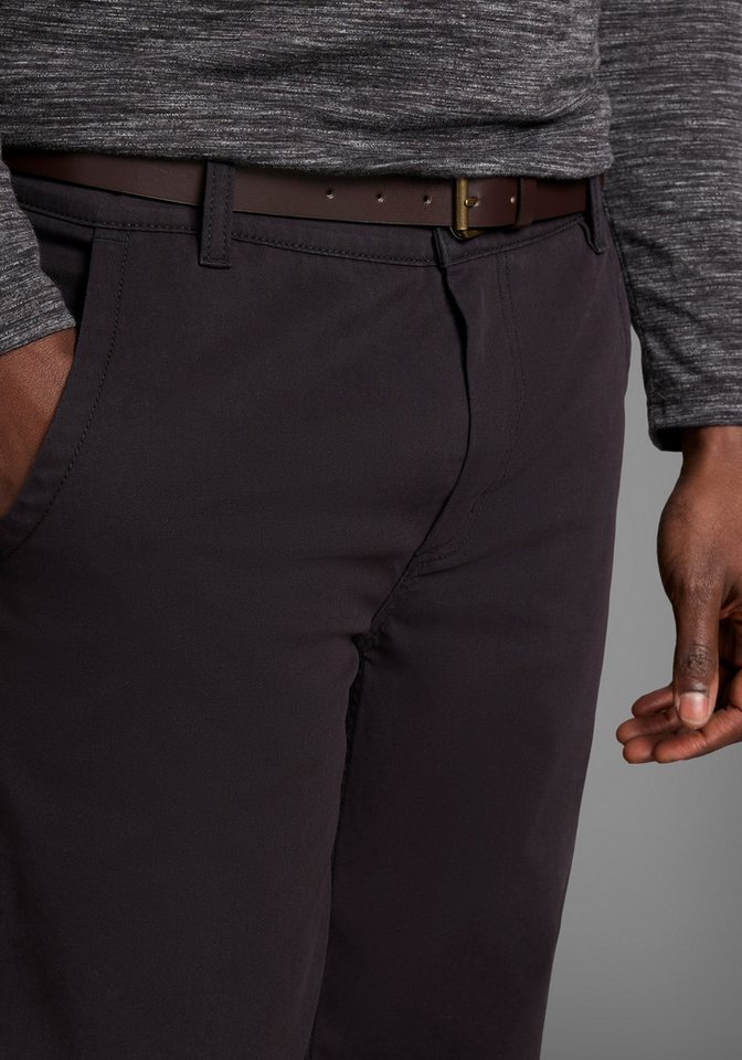 Bruno Banani Chinohose (Set, mit abnehmbarem Gürtel) – Bild 3 von 5