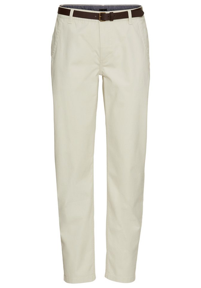 Bruno Banani Chinohose (Set, mit abnehmbarem Gürtel) – Bild 5 von 5