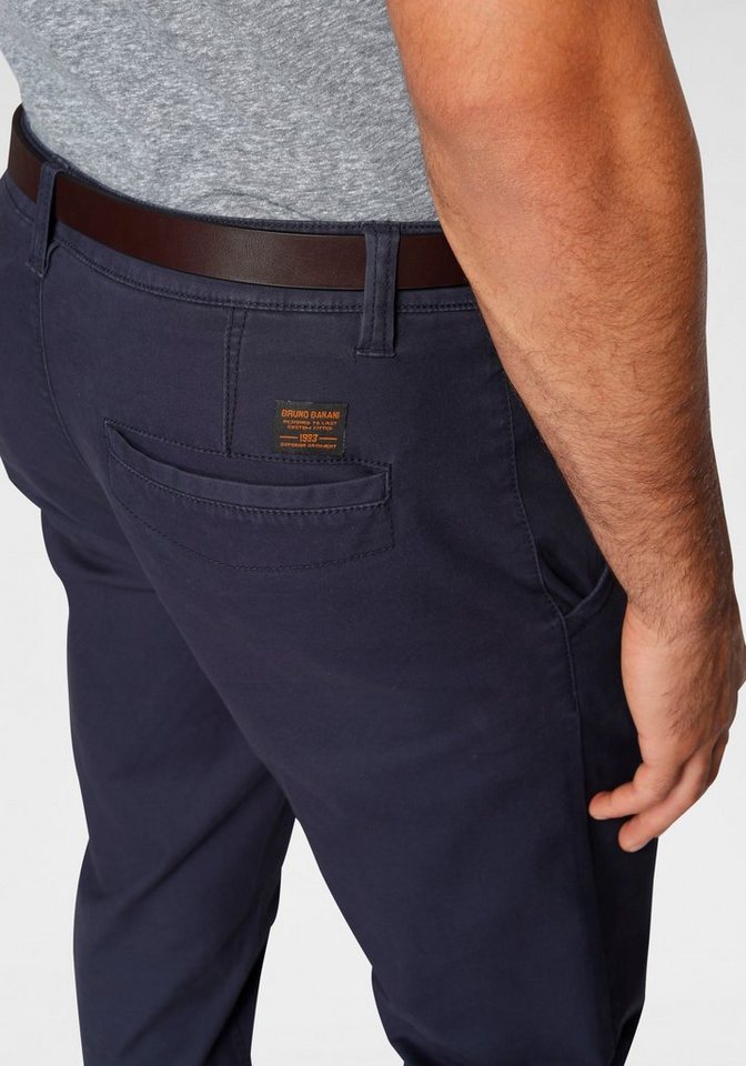 Bruno Banani Chinohose (Set, mit abnehmbarem Gürtel) – Bild 3 von 5