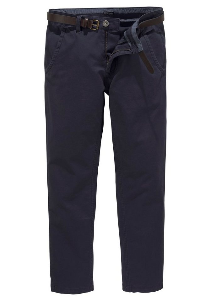 Bruno Banani Chinohose (Set, mit abnehmbarem Gürtel) – Bild 5 von 5