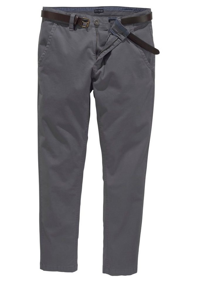 Bruno Banani Chinohose (Set, mit abnehmbarem Gürtel) – Bild 4 von 5