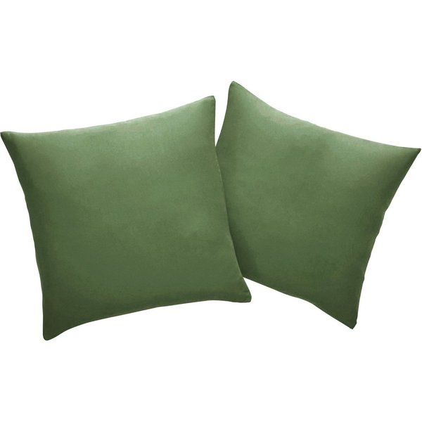 Bruno Banani Dekokissen Lagan, 2-er Set, einfarbig, Kissenhüllen ohne Füllung, 40 x 40 cm
