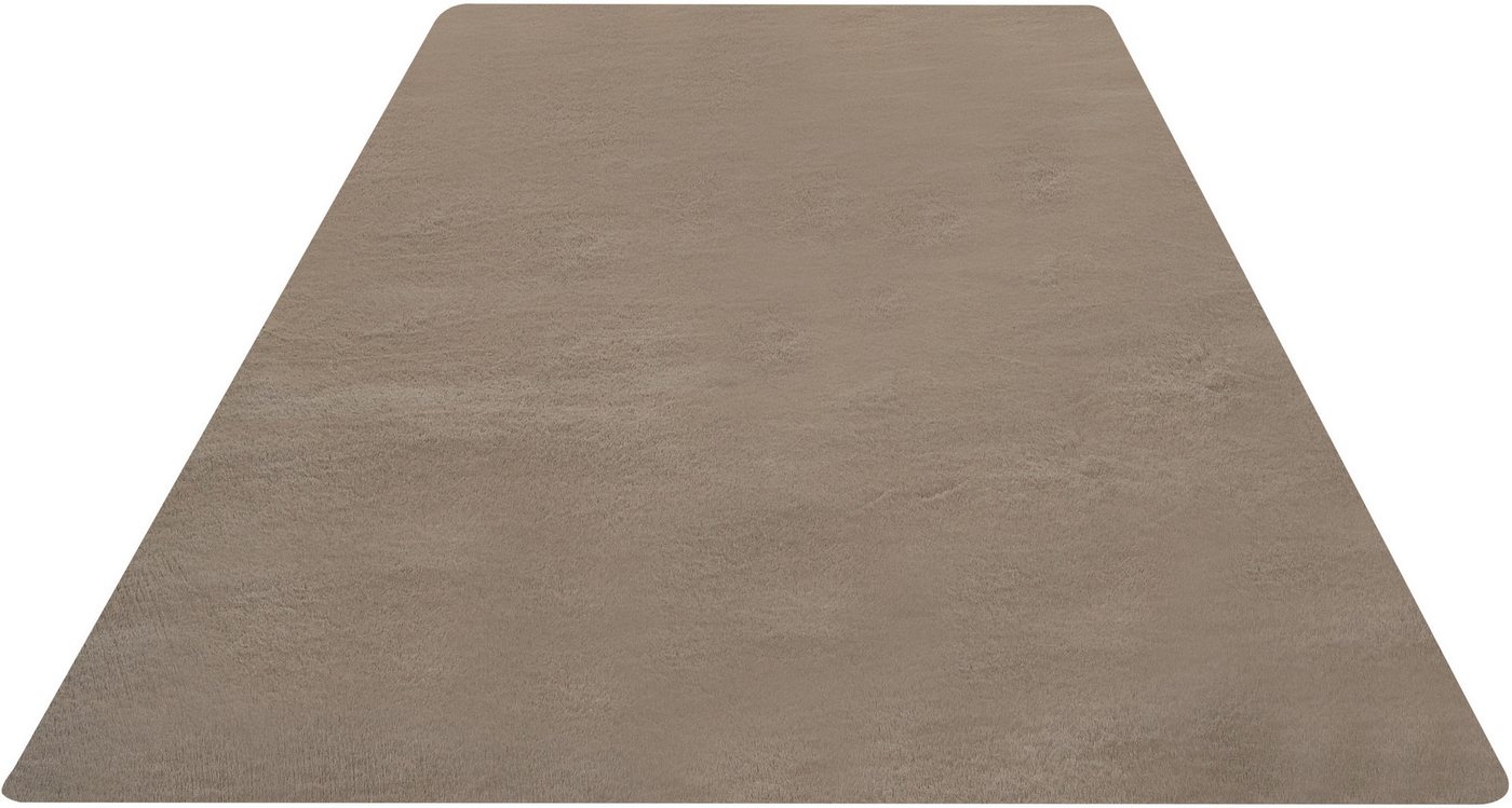 Bruno Banani Fellteppich Rabbit 2, Kunstfell Teppich, Modern, rechteckig, Höhe: 25 mm, Kaninchenfell-Haptik, sehr weich, Wohnzimmer, Schlafzimmer, Esszimmer – Bild 3 von 5