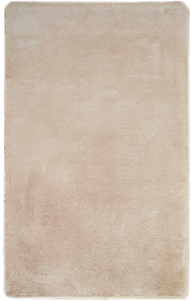 Bruno Banani Fellteppich Rabbit 2, Kunstfell Teppich, Modern, rechteckig, Höhe: 25 mm, Kaninchenfell-Haptik, sehr weich, Wohnzimmer, Schlafzimmer, Esszimmer – Bild 2 von 5