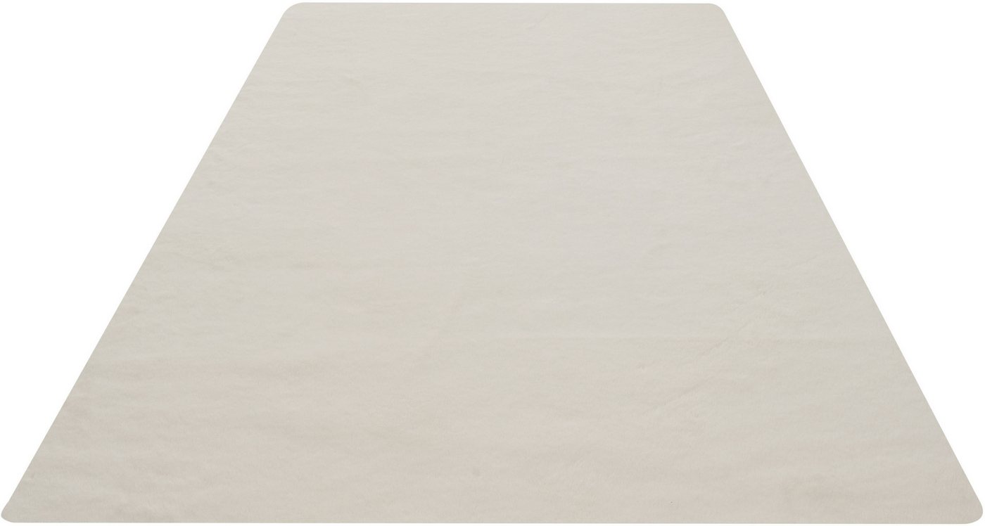 Bruno Banani Fellteppich Rabbit 2, Kunstfell Teppich, Modern, rechteckig, Höhe: 25 mm, Kaninchenfell-Haptik, sehr weich, Wohnzimmer, Schlafzimmer, Esszimmer – Bild 3 von 5