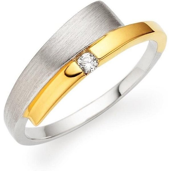 Bruno Banani Fingerring Schmuck Geschenk Silber 925 Damenring, mit Zirkonia (synth)