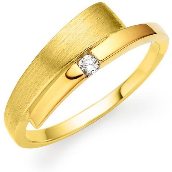 Bruno Banani Fingerring Schmuck Geschenk Silber 925 Damenring, mit Zirkonia (synth)
