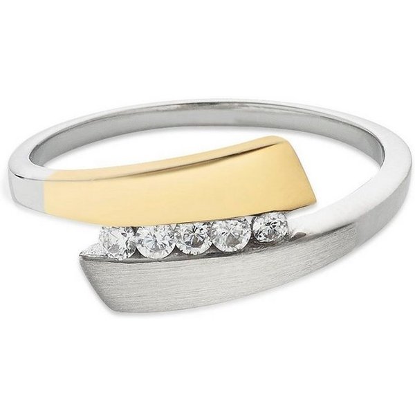 Bruno Banani Fingerring Schmuck Geschenk Silber 925 Damenring, mit Zirkonia (synth)